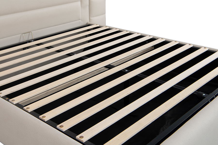 4181g Cadre de Lit de Rangement Pneumatique de Louting de Gaz Ottoman