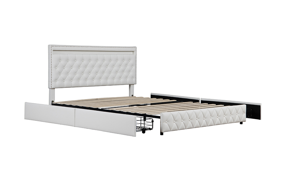 4471-1-3d Tiroches Stockage Smart Ambienne Leth LED Cadre