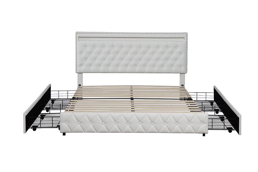 4471-1-3d Tiroches Stockage Smart Ambienne Leth LED Cadre
