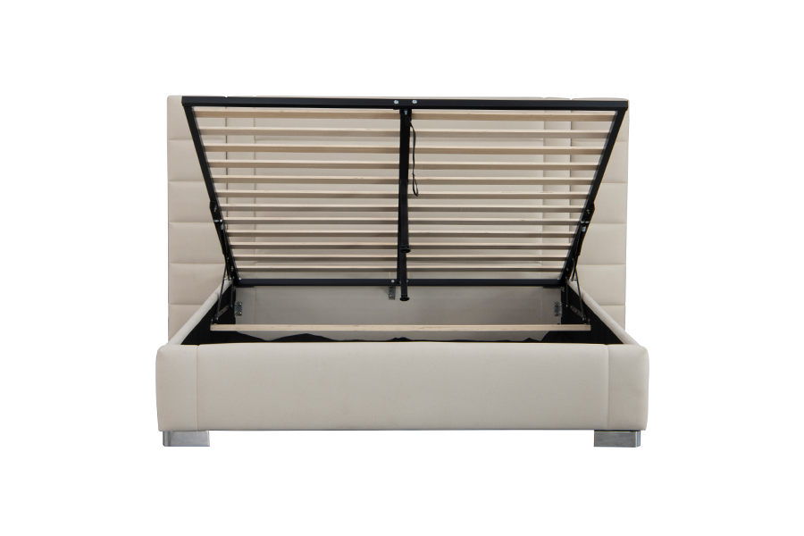 4181g Cadre de Lit de Rangement Pneumatique de Louting de Gaz Ottoman