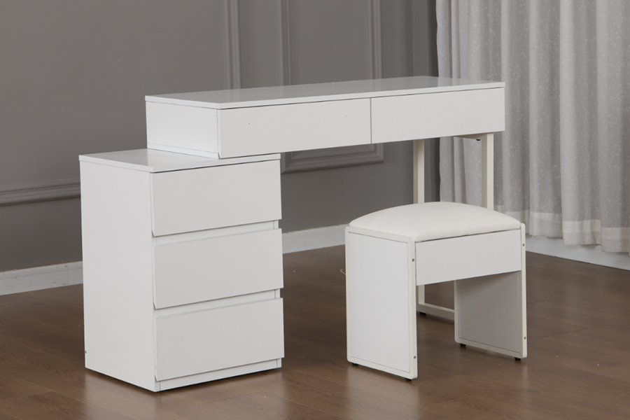 WSS992 TABLE DE CASSE-TÊTE MINIMALISTE EN BLANC PUR