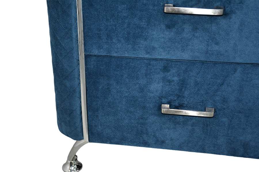 Table de la nuit et / éclairée du Velvet de diamant WSS 954
