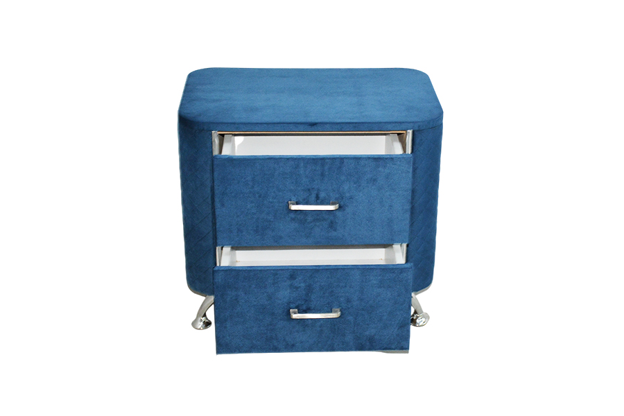 Table de la nuit et / éclairée du Velvet de diamant WSS 954
