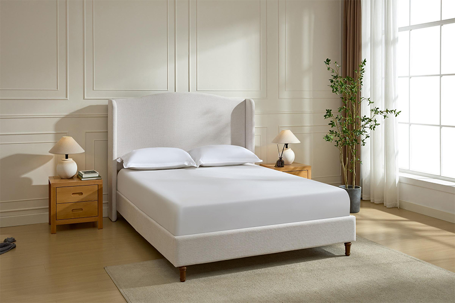 Dimensions du lit double King-size N4 Cadres de lit avec rangement rembourrés