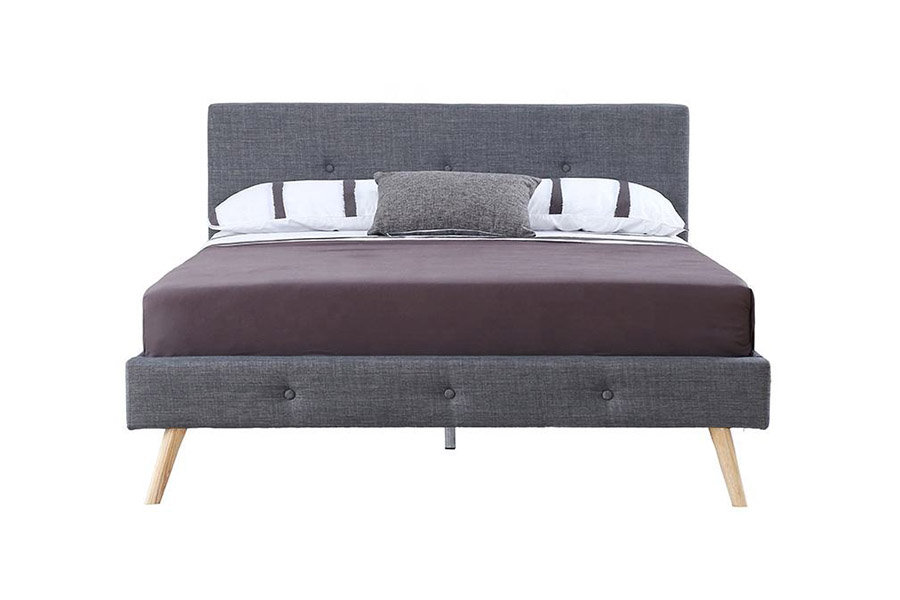 1368 Lit rembourré au design scandinave élégant