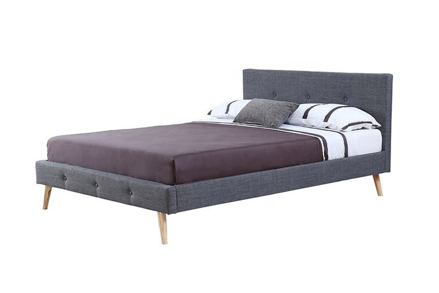 1368 Lit rembourré au design scandinave élégant