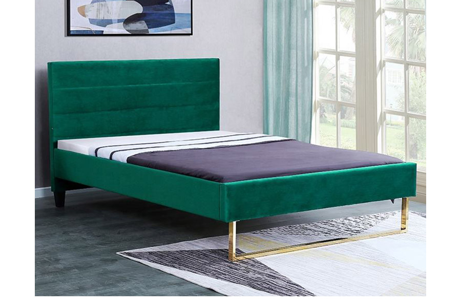 1347 Lit King Size de luxe Lit rembourré au design moderne
