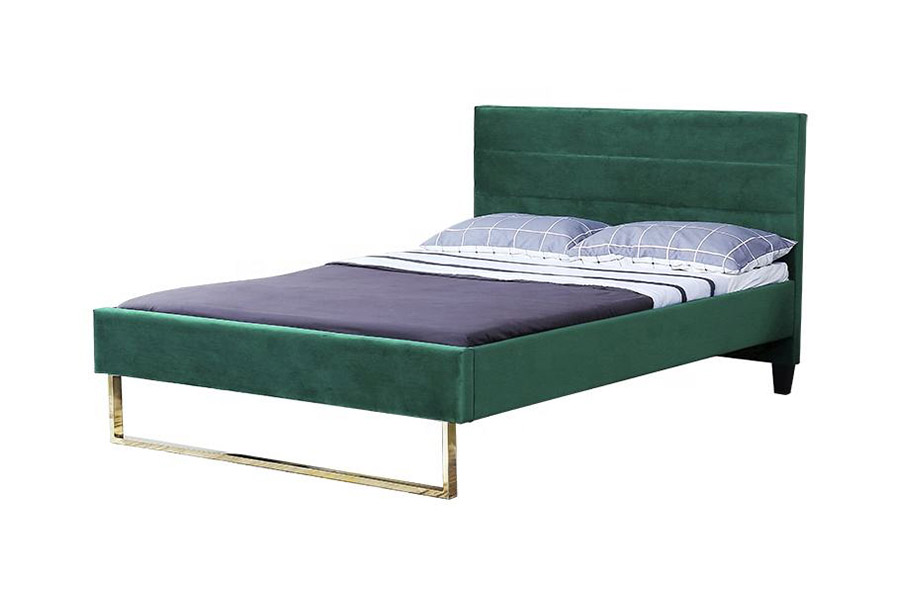 1347 Lit King Size de luxe Lit rembourré au design moderne