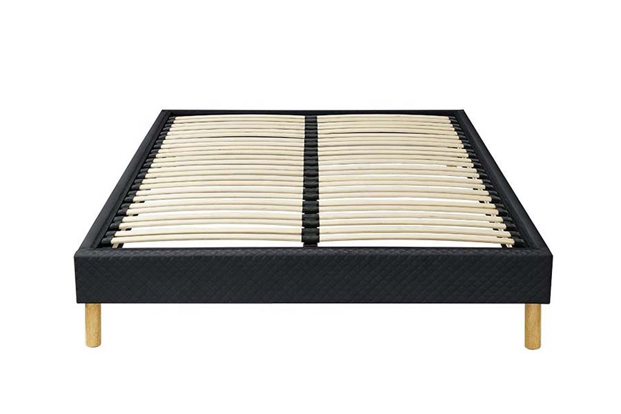 Lit haut 1469 avec lit rembourré en tissu PU